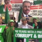 Protestas persiguieron al presidente Medina en Nueva York