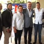 Luis Abinader continua agenda encuentros y recibe apoyo de jóvenes, ex seguidores PLD