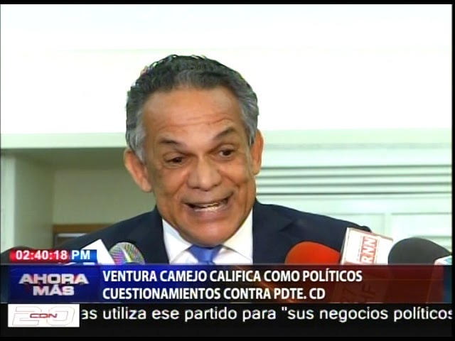 El nepotismo y la fortuna inexplicable de camacho son “ataques políticos” afirma Camejo