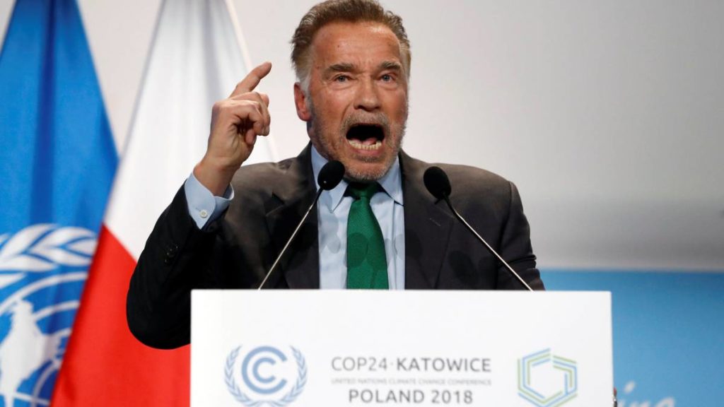 Schwarzenegger, en la Cumbre del Clima: “Los combustibles fósiles matan”