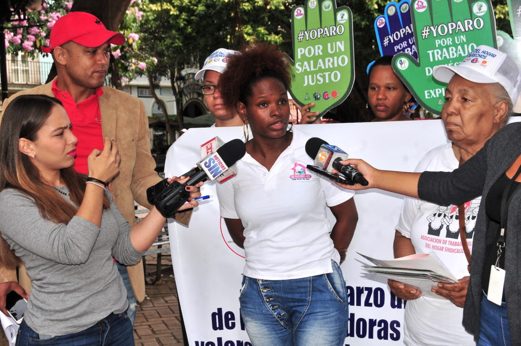 Trabajadoras domésticas exigen su inclusión en la Seguridad Social