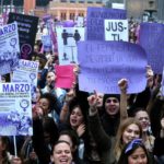 EN VIVO. Huelga feminista en Madrid en el Día Internacional de la Mujer