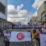 Trabajadores de Santiago marchan contra reforma al Código Laboral