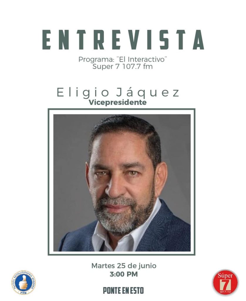Entrevista Eligio Jáquez