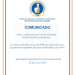 comunicado