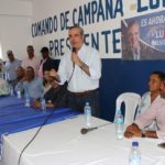 Luis Abinader en Ocoa coordinando los trabajos para las primarias de octubre del @PRM_Oficial