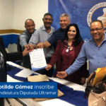 Cleotilde Gómez @PRM_Oficial inscribe pre-candidatura a Diputada Circ.1 Ultramar