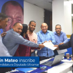 Yulin Mateo inscribe precandidatura a diputado del exterior por @PRM_Oficial