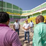 Senador Paliza @PRM_Oficial insta rápida terminación reparación techado Fabio Rafael González de Puerto Plata