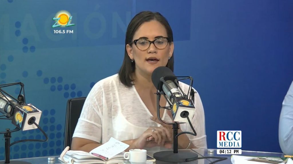 Elizabeth Mateo Secretaria Nacional de Comunicaciones @PRM_Oficial comenta sobre el día de la Niña