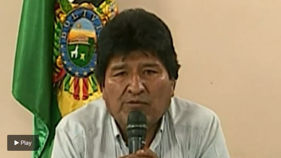 Evo Morales renuncia después de 14 años en el poder