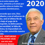 Andrés Bautista García @PRM_Oficial Desea Feliz, Venturoso y Prospero 2020
