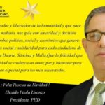 Elexido Paula Presidente PHD les desea Feliz Navidad 2019