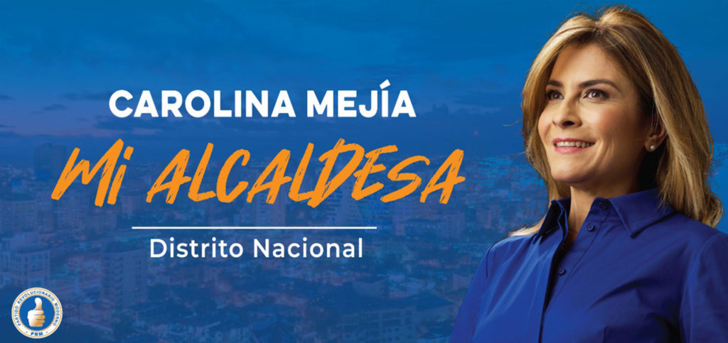 Carolina Mejía @PRM_Oficial  será la primera mujer en dirigir la ciudad de Santo Domingo