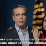 “Unidos encendamos desde ahora La Luz del Cambio. ¡Feliz Navidad y Próspero Año del Cambio! “: Luis Abinader @PRM_Oficial