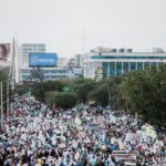 Los dominicanos y dominicanas se han dado cita en esta Gran Marcha por la Democracia @PRM_Oficial