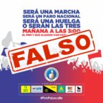 @PRM_Oficial desmiente convocatoria circula en las redes sociales