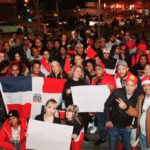 Dominicanos en GIRONA se manifiestan en día de independencia