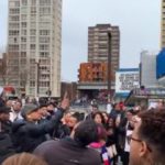 Jóvenes Dominicanos protestan en Londres