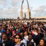 Manifestantes se empoderan en la Plaza de la Bandera; Marino Zapete leyó un documento posición