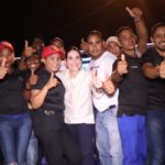 Raquel Arbaje juramenta decenas de peledeístas que pasan al @PRM_Oficial en Santo Domingo Oeste
