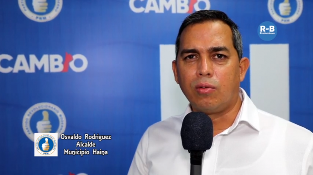 VIDEO: Osvaldo Rodríguez, Alcalde Haina @PRM_Oficial, exhorta a votar por Abinader