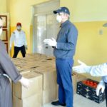 Abinader @PRM_Oficial lleva alimentos a iglesias y adultos mayores en SDE