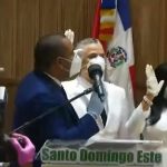 Manuel Jiménez @PRM_Oficial toma posesión como alcalde de SDE.“Como ha sido colectiva la victoria, colectivo ha de ser el compromiso”