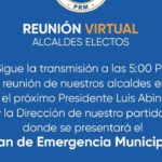 En Vivo: Plan de Emergencia Municipal @PRM_Oficial