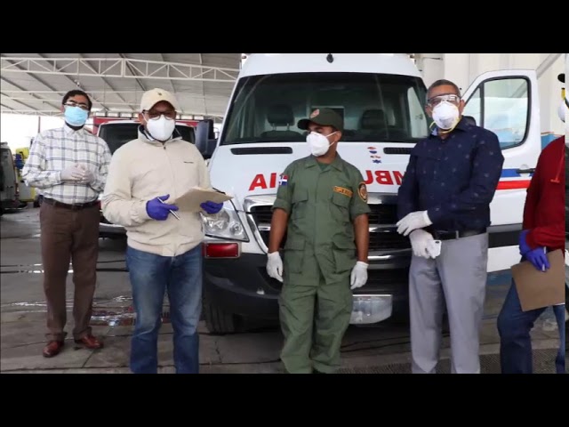 VIDEO: Luis Abinader @PRM_Oficial sigue entregando Ambulancias a Municipios