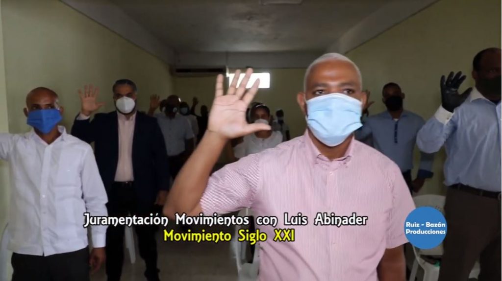 Juramentación Movimiento Siglo XXI con Luis Abinader @PRM_Oficial