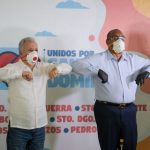 Taveras Guzmán y José Andujar alcalde de SDO coordinan acciones asistencia social y prevención de salud. “Unidos por Santo Domingo”