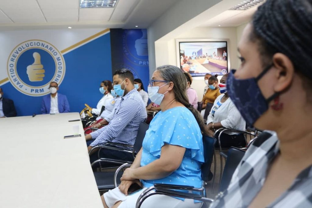 Deligne Ascensión @PRM_Oficial juramenta movimiento acción Comunitaria