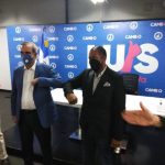 Aquiles Ledesma Embajador y vicepresidente del PRD se juramenta en el @PRM_Oficial