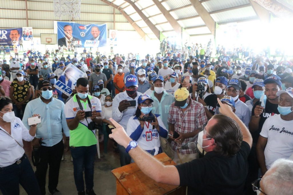 José Paliza @PRM_Oficial: “Montecristi nos recibió con entusiasmo, ¡el cambio va! #UnidosVenceremos”