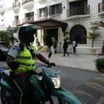 Faride, Andrés Bautista, Jorge Mera y Sonia Guzmán visitan residencia de Abinader