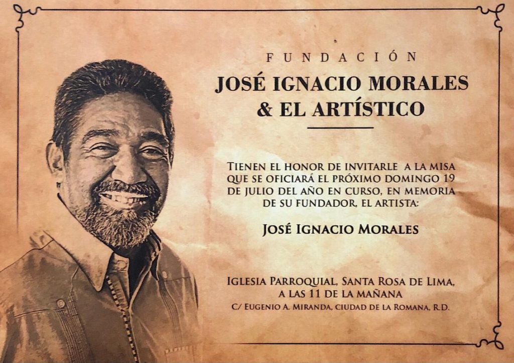 Fundación José Ignacio Morales & El Artístico invita a Liturgia en Memoria de su fundador