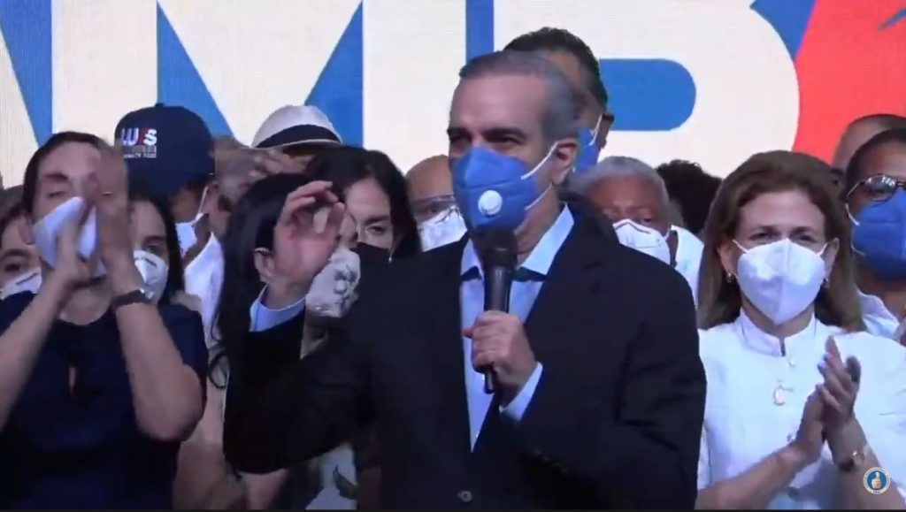 Luis Abinader @PRM_Oficial, el Presidente Electo