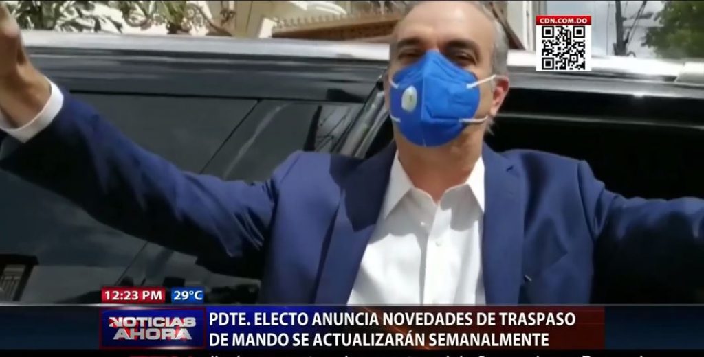 Presidente electo anuncia novedades de traspaso de mando se actualizarán semanalmente