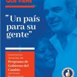 Un País para su gente. Programa de gobierno @LuisAbinader @PRM_Oficial