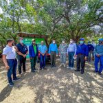 @orlandojm @PRM_Oficial: en Baní cubre agenda medio ambiental, junto asociaciones y autoridades