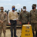 Paulino Sem recorre la frontera junto al próximo ministro de Defensa, Carlos Luciano Díaz Morfa