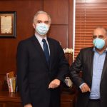 Ministros @plutarcoariasmd y @LMDECAMPS acuerdan trabajar para garantizar salud de trabajadores