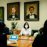 @RaquelArbaje se reúne con  Olaya Dotel, viceministra de Cooperación Internacional del Ministerio de Economía