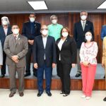Ministro de Salud @plutarcoariasmd se reúne con decanos de medicina de varias universidades
