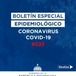 Boletín Especial Epidemiológico #233 COVID-19. 06/11/2020