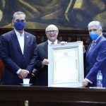 @SenadoRD Reconoce a Hipólito Mejía por sus aportes Agropecuarios