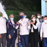 Presidente @LuisAbinader pone en operación el acueducto La Canela