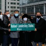 El @Codocul1 y oficina del concejal Ydanis Rodríguez realizaron co-nombramiento de calle en honor al músico Bullumba Landestoy
