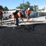 @RDMOPC Inicia asfaltado y bacheo a calles de municipios Boca Chica, La Caleta y Andrés